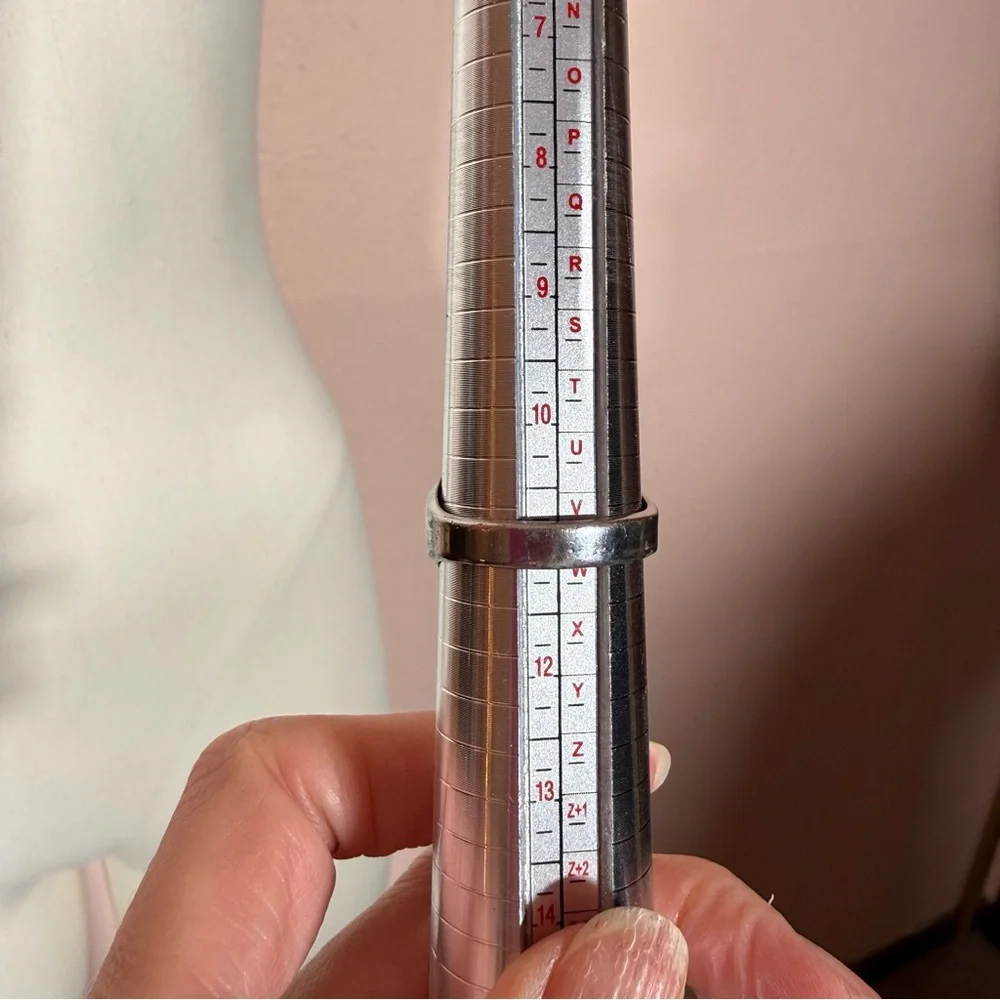 Vargas Art deco 1940’s antique Sterling silver emerald cut red ruby Signet Ring - Picture 9 of 17